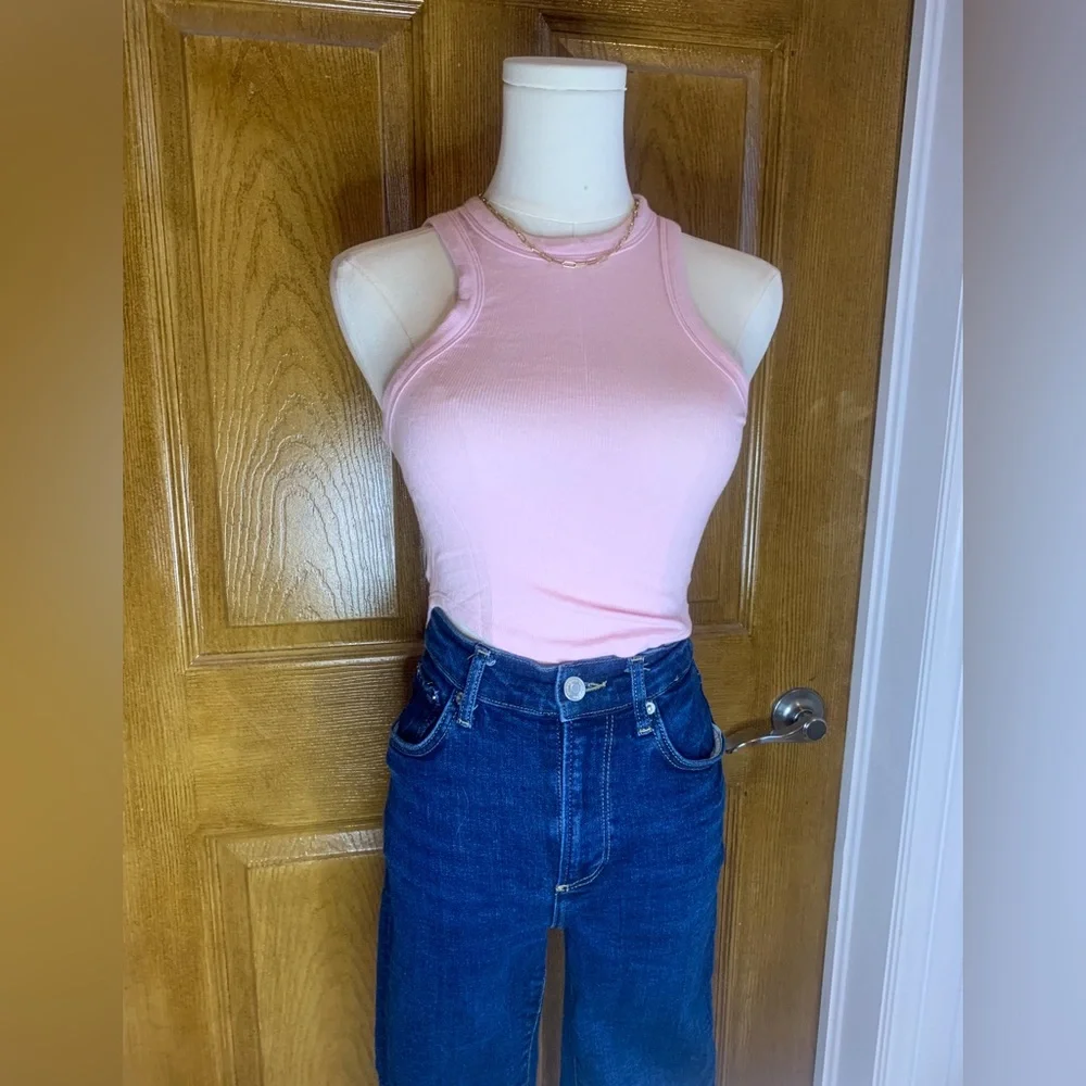 Lululemon Cropped Racerback Tank Top - Picture 2 of 7